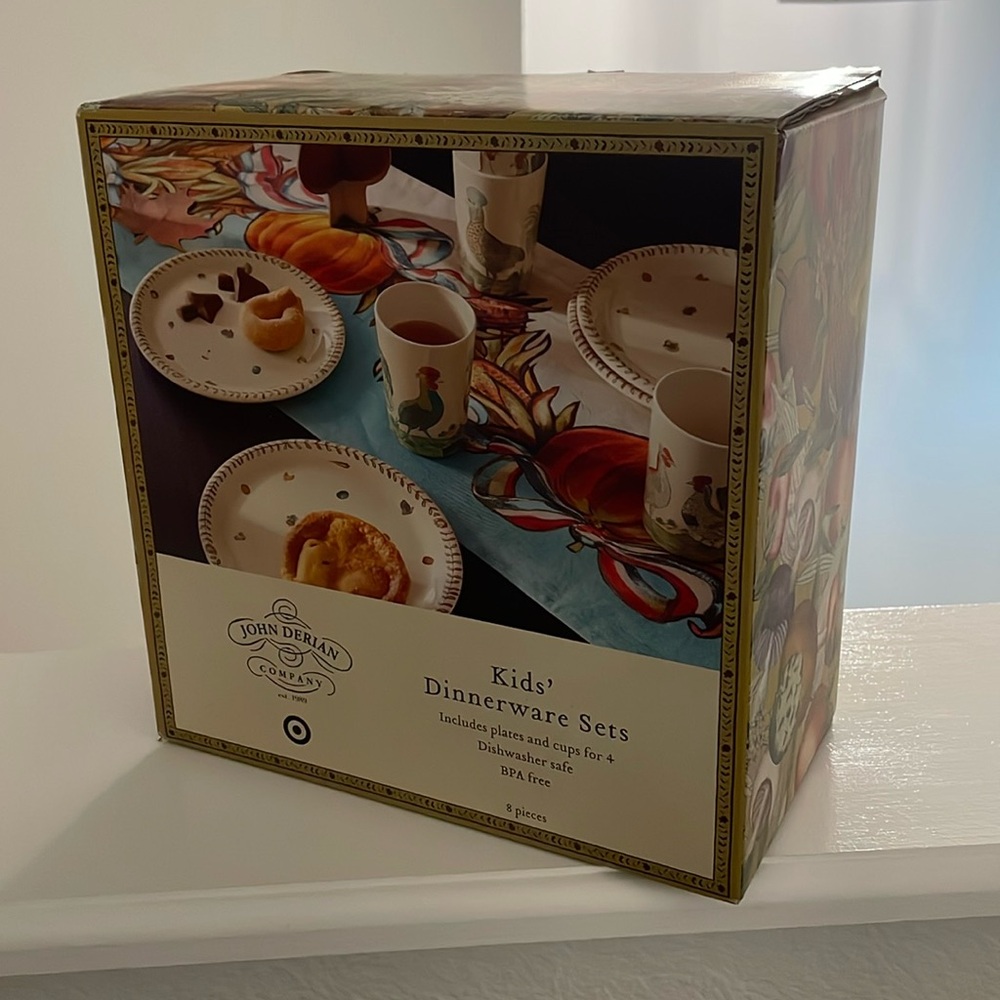 John Derian Company for Target Kids Dinnerware Sets (New)
